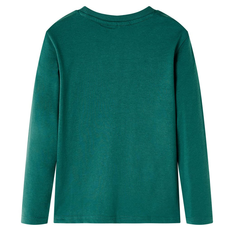Vidaxl kindershirt met lange mouwen 116 groen