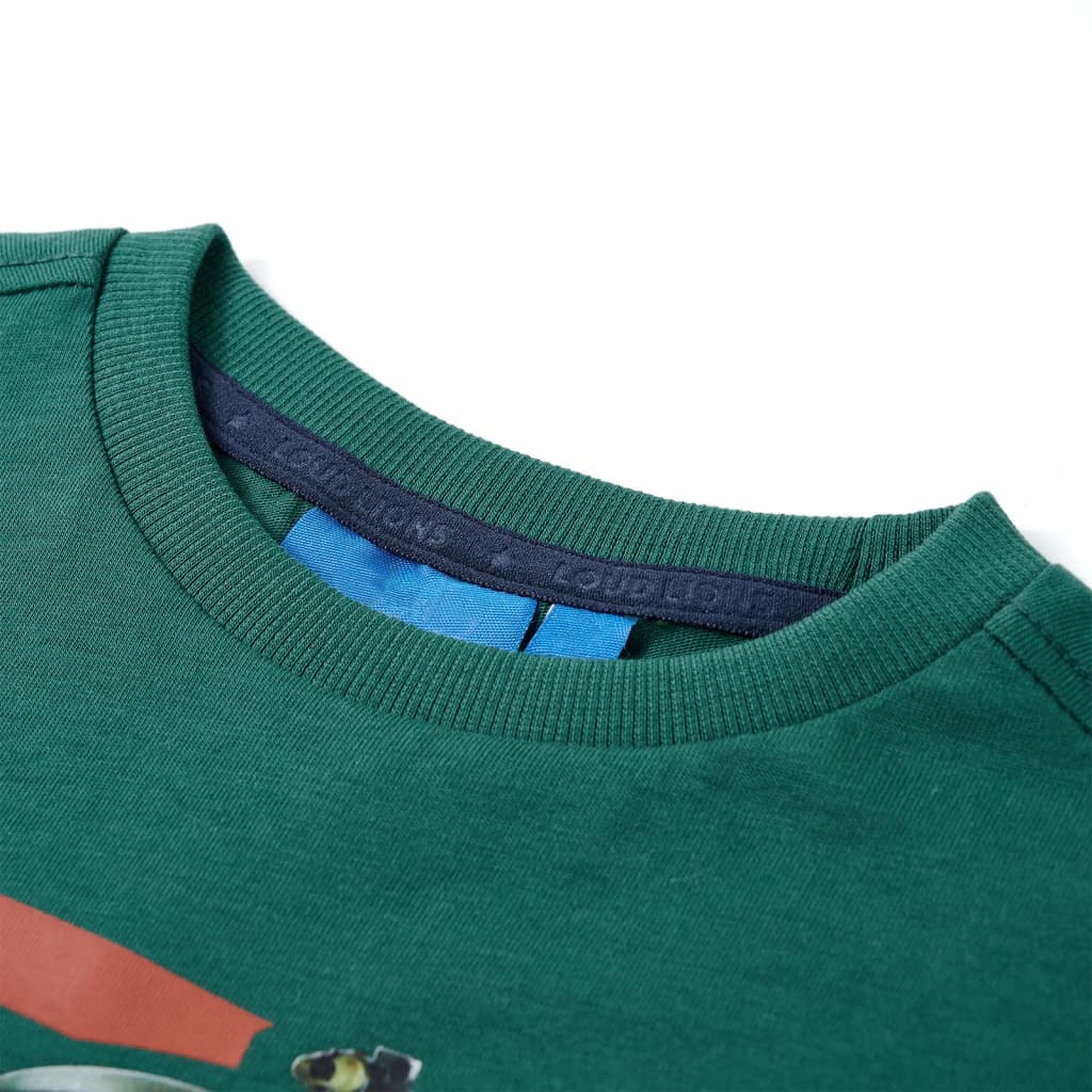 VidaXL Kindershirt met lange mouwen 116 groen