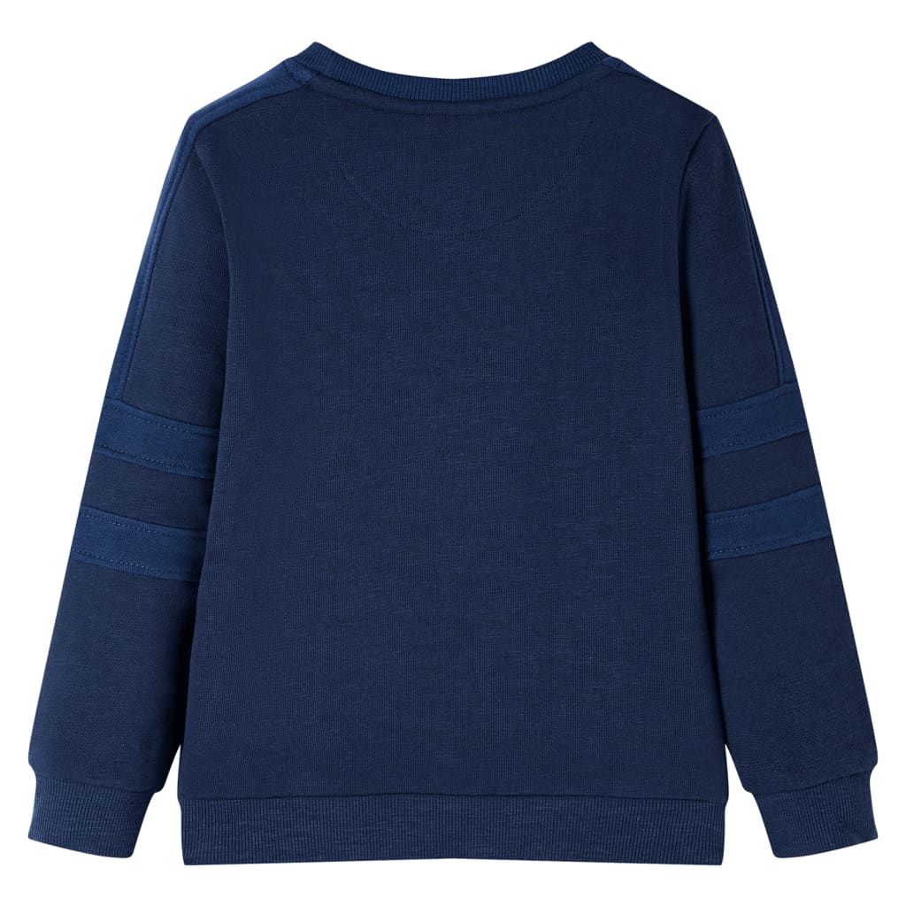 VidaXL Kindertrui 92 gemêleerd marineblauw