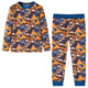 Vidaxl kinderpyjama met lange mouwen 104 cognackleurig