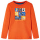 Vidaxl kindershirt met lange mouwen 116 oranje