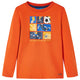 Vidaxl kindershirt met lange mouwen 128 oranje