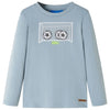 Vidaxl kindershirt met lange mouwen 104 lichtblauw