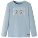 Vidaxl kindershirt met lange mouwen 104 lichtblauw