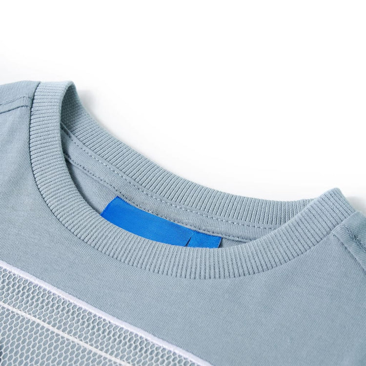 Vidaxl kindershirt met lange mouwen 104 lichtblauw