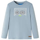 Vidaxl kindershirt met lange mouwen 116 lichtblauw
