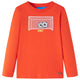 Vidaxl kindershirt met lange mouwen 104 feloranje