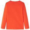 Vidaxl kindershirt met lange mouwen 128 feloranje