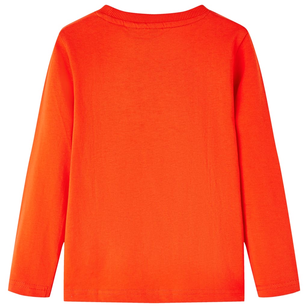 VidaXL Kindershirt met lange mouwen 104 feloranje