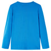 Vidaxl kindershirt met lange mouwen 128 kobaltblauw
