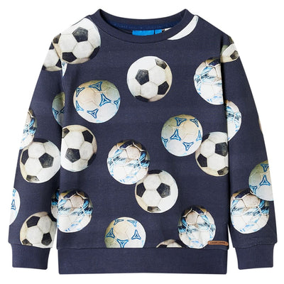 VidaXL Kindertrui 128 marineblauw