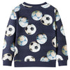 Vidaxl kindertrui 128 marineblauw