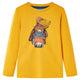 Vidaxl kindershirt met lange mouwen 104 okerkleurig