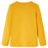 Vidaxl kindershirt met lange mouwen 128 okerkleurig