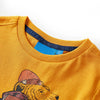 VidaXL Kindershirt met lange mouwen 140 okerkleurig