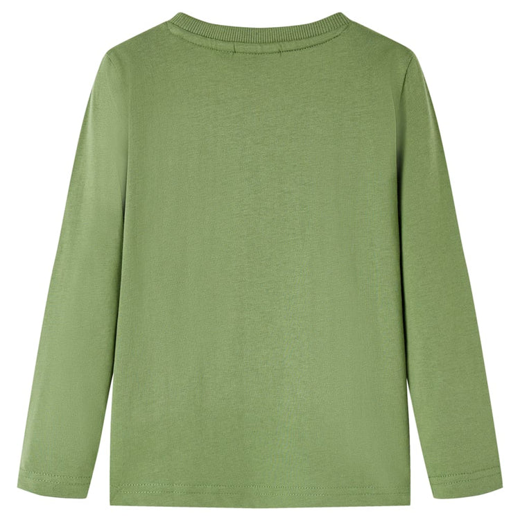 Vidaxl kindershirt met lange mouwen 104 lichtkakikleurig