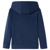 Vidaxl kindertrui met capuchon 104 gemêleerd marineblauw en oranje
