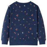 Vidaxl kindertrui 116 gemêleerd marineblauw - afbeelding 2