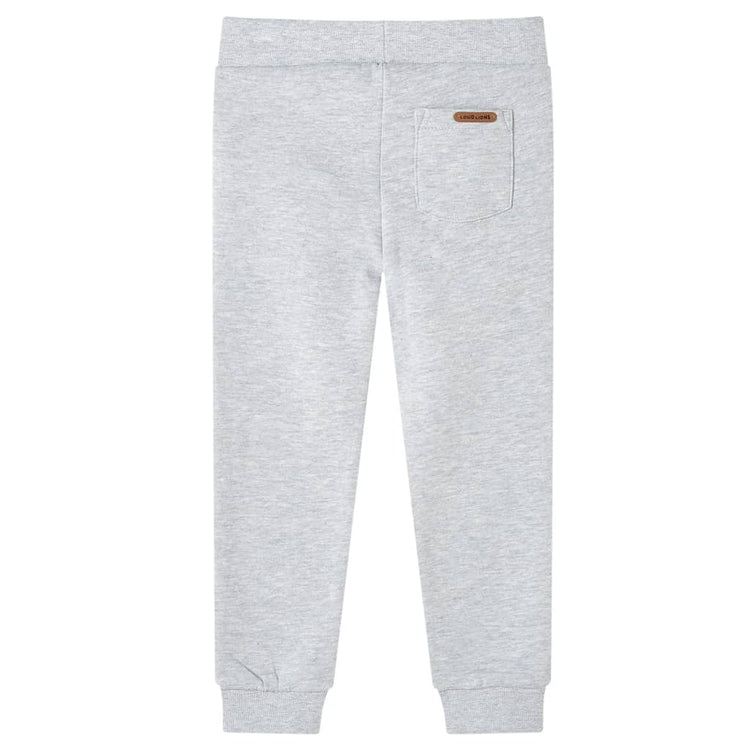 Vidaxl kinderjoggingbroek 92 gemêleerd grijs