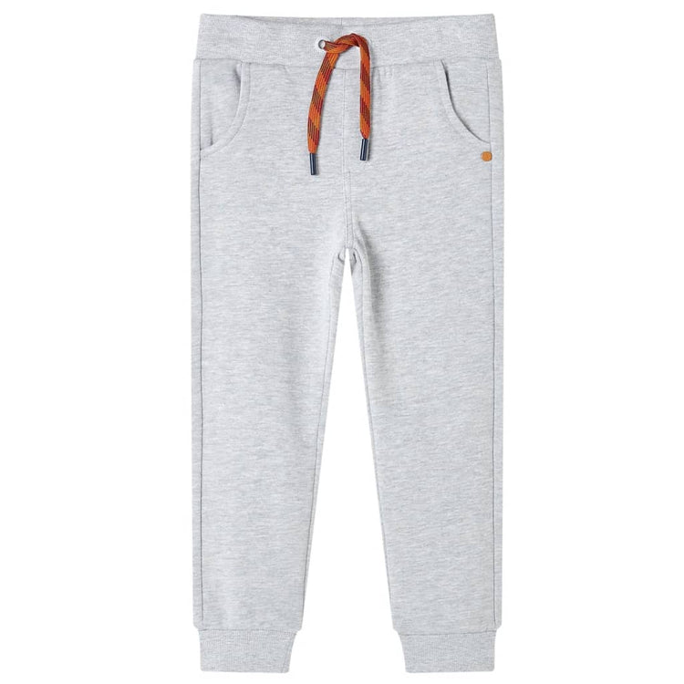 Vidaxl kinderjoggingbroek 104 gemêleerd grijs