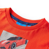 Vidaxl kindershirt met lange mouwen 128 felroranje - afbeelding 3