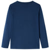VidaXL Kindershirt met lange mouwen 104 marineblauw