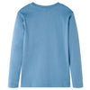 Vidaxl kindershirt met lange mouwen 104 medium blauw