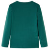 Vidaxl kindershirt met lange mouwen 116 groen