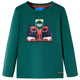 Vidaxl kindershirt met lange mouwen 140 groen