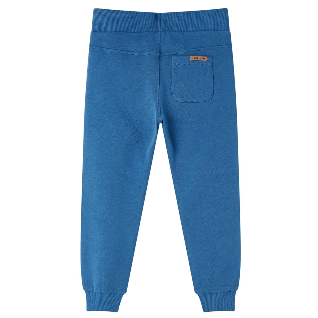 VidaXL Kinderjoggingbroek 116 blauw