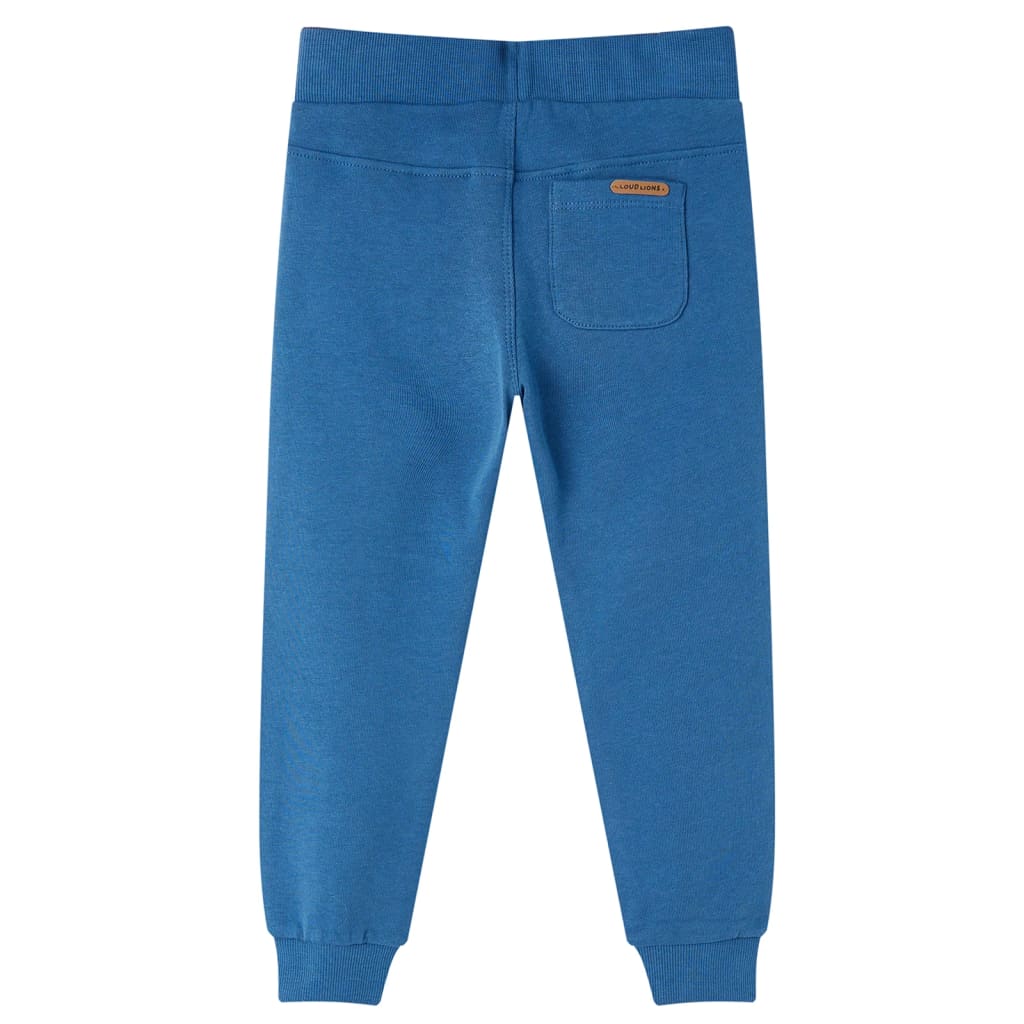 VidaXL Kinderjoggingbroek 128 blauw