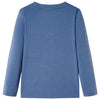 Vidaxl kindershirt met lange mouwen 140 gemêleerd blauw