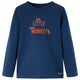 Vidaxl kindershirt met lange mouwen 104 marineblauw