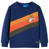 VidaXL Kindertrui 128 marineblauw - afbeelding 1