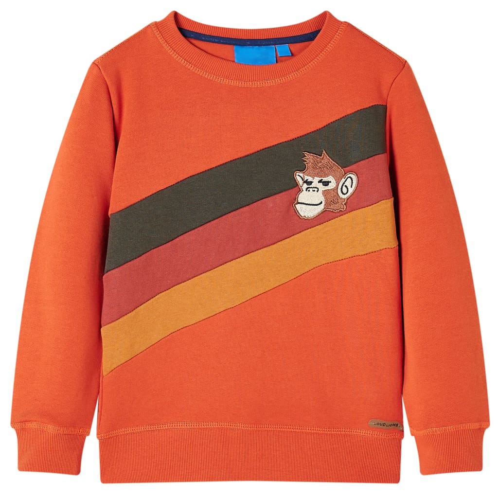 VidaXL Kindertrui 116 oranje