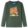 Vidaxl kindershirt met lange mouwen 92 donkergroen
