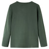 Vidaxl kindershirt met lange mouwen 116 donkergroen