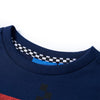 Vidaxl kindershirt met lange mouwen 104 marineblauw