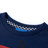 Vidaxl kindershirt met lange mouwen 116 marineblauw