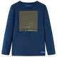 Vidaxl kindershirt met lange mouwen 92 marineblauw