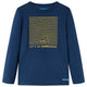 Vidaxl kindershirt met lange mouwen 116 marineblauw