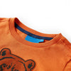 Vidaxl kindershirt met lange mouwen 104 donkeroranje