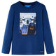 Vidaxl kindershirt met lange mouwen 128 jeansblauw