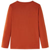 Vidaxl kindershirt met lange mouwen 116 lichtroestkleurig