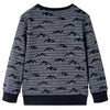 Vidaxl kindertrui 116 gemêleerd marineblauw