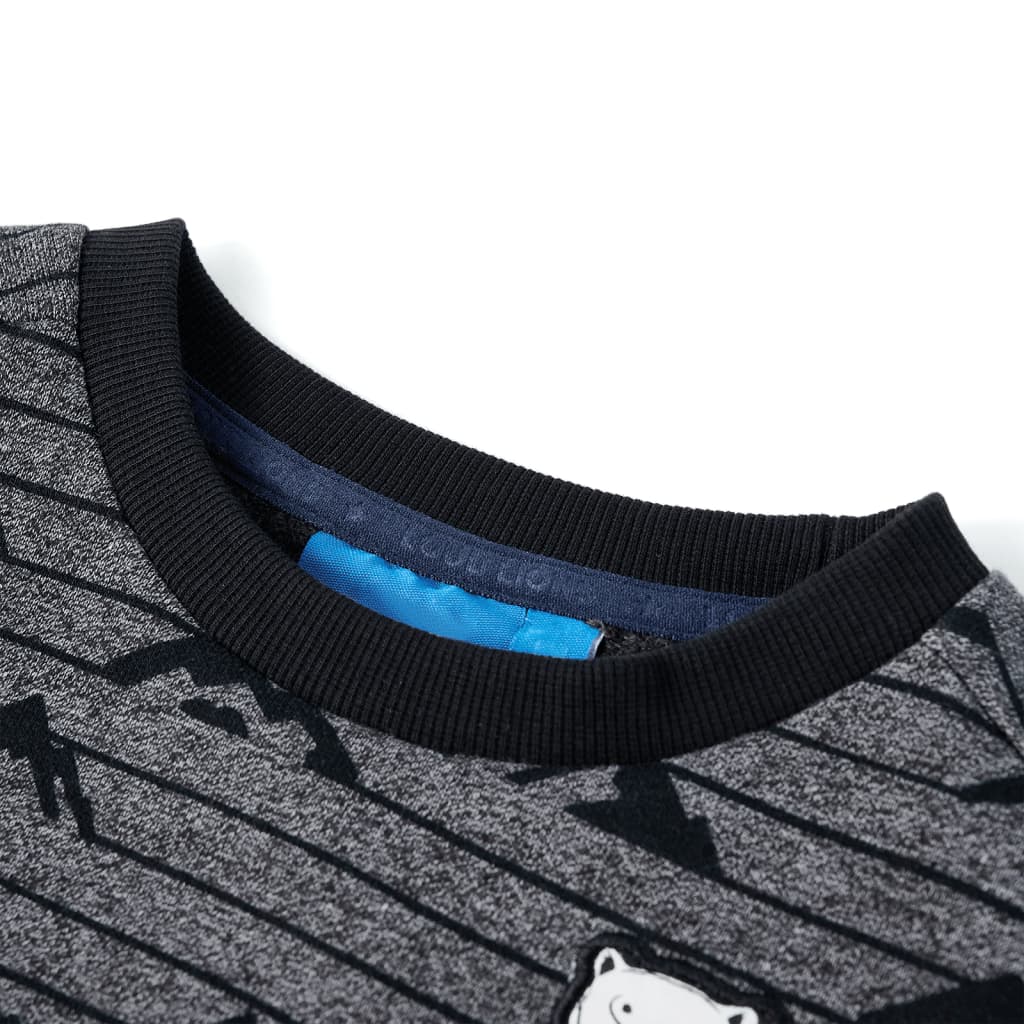 Vidaxl kindertrui 140 gemêleerd marineblauw