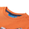 Vidaxl kindershirt met lange mouwen 104 donkeroranje