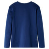 Vidaxl kindershirt met lange mouwen 92 marineblauw