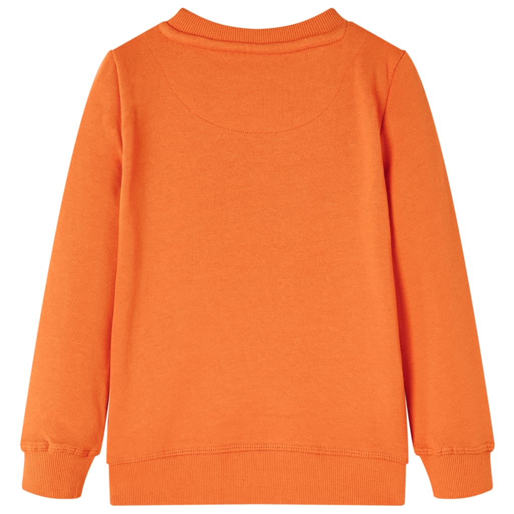Vidaxl kindertrui 92 donkeroranje