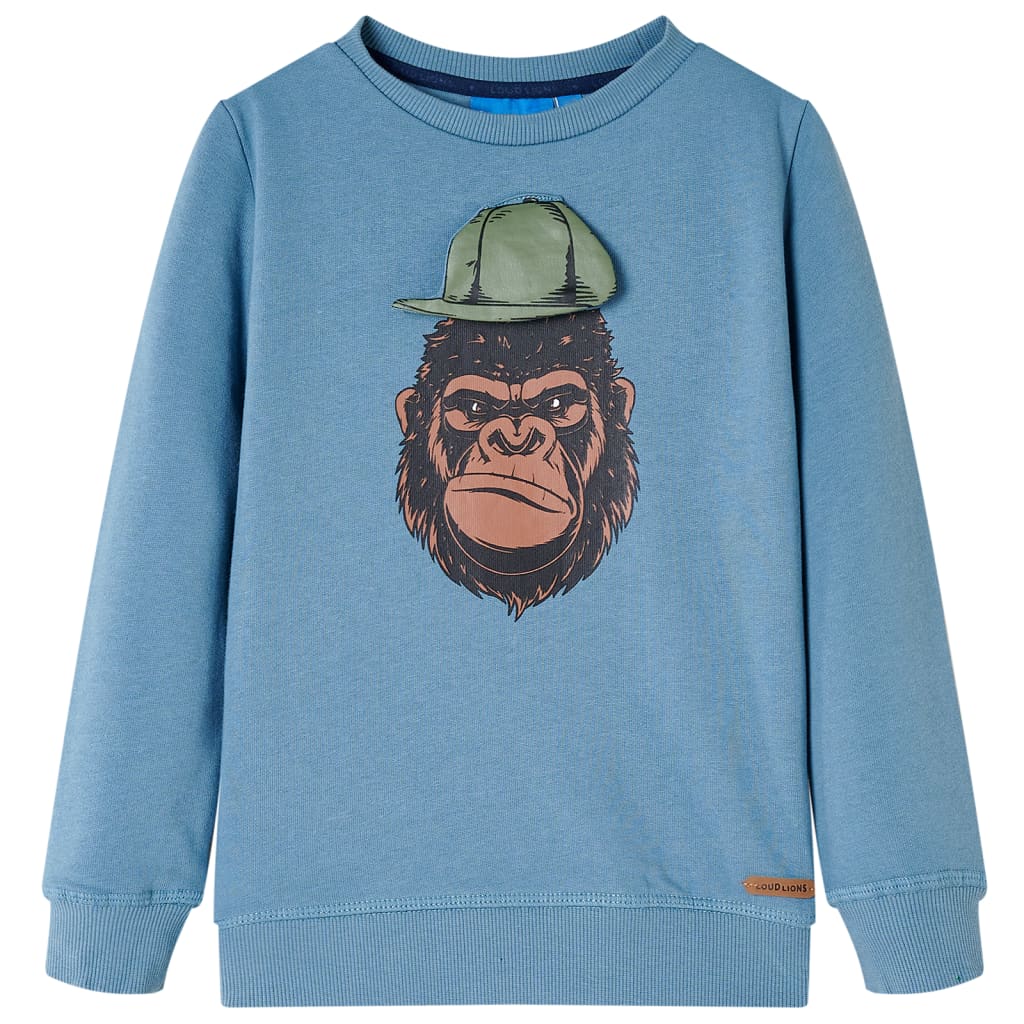 Vidaxl kindertrui 104 middelblauw
